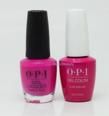 OPI Gel A20 - La Paz-itively Hot #GCA20
