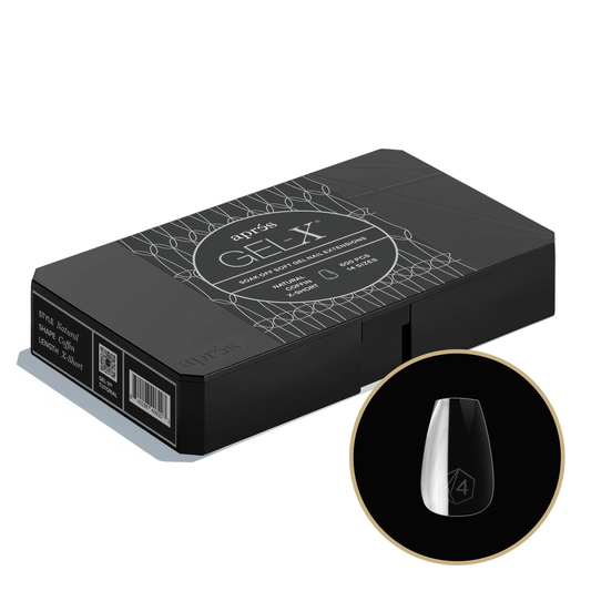 Puntas de gel suave Apres Gel-X - Coffin XS