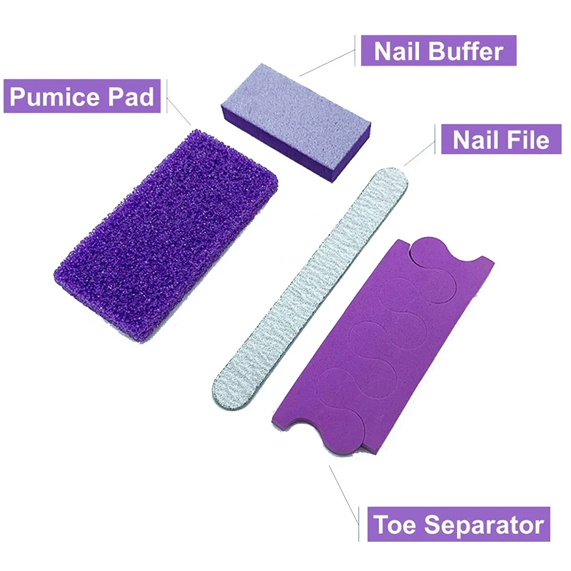 Disposable Pedicure Kit (Nail File, Buffer & Pumice)