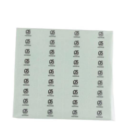 D5 Green White Mini Shiny Buffer  - Grit 400/6000 (36pcs)