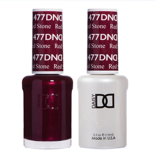 Daisy Gel Polish Red Stone 477