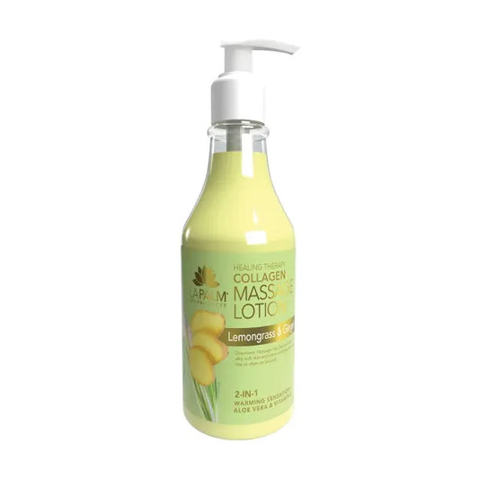 Healing Therapy Massage Lotion Lemongrass & Ginger