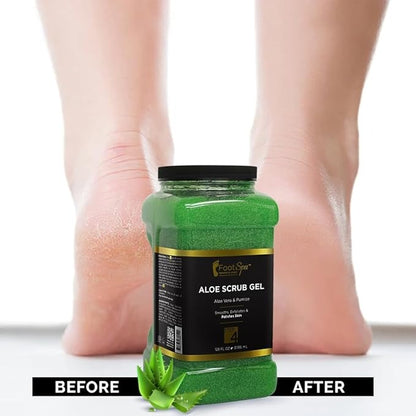 Foot Spa Aloe Vera Cleansing Scrub Gel (4 Gallon/Case)