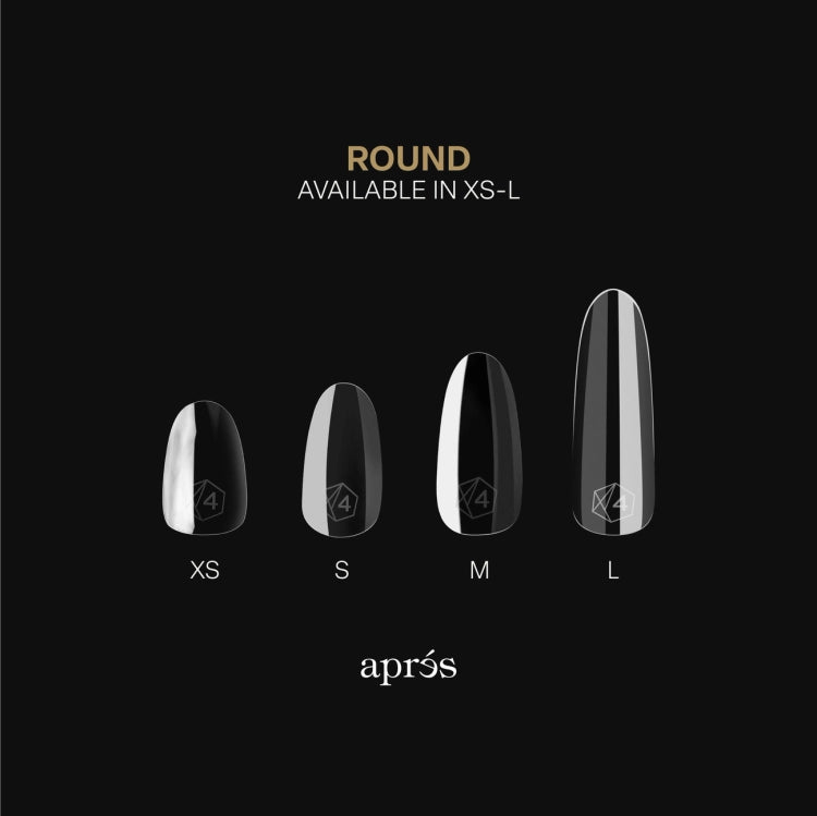 Puntas de gel suave Apres Gel-X - Redondas M