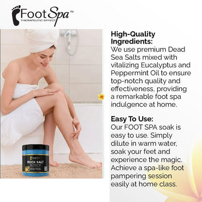 Foot Spa Step 2 - Pedicure Rock Salt (2.62lbs)