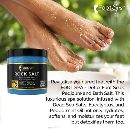 Foot Spa Step 2 - Pedicure Rock Salt (2.62lbs)