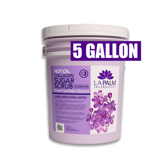 LAPALM Lavender Sugar Scrub Gel (5 Gallon/Pail)
