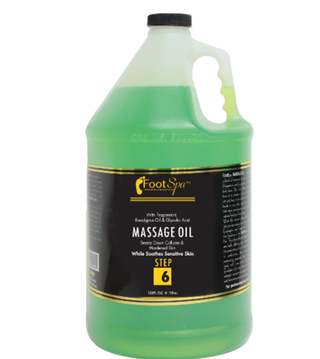 Massage Oil, Gallon peppermint & eucalyputus oil