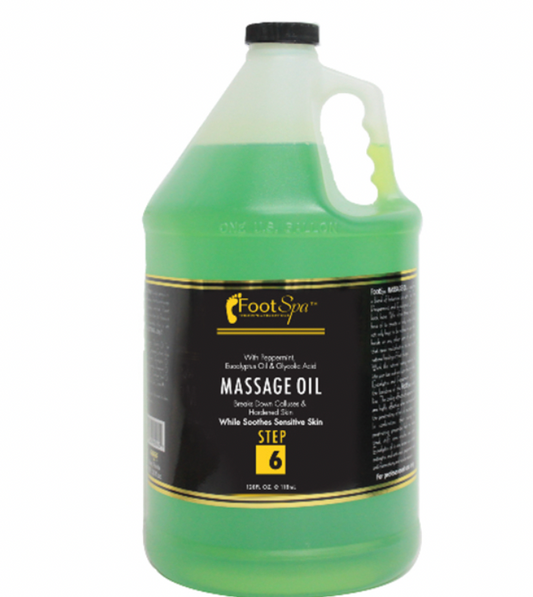 Massage Oil, Gallon peppermint & eucalyputus oil