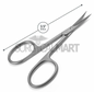 Nail Scissor Curved 3.5