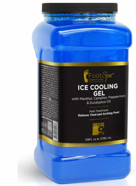 Foot Spa Ice Cooling Gel Menthol, 1 Gal & 16 oz