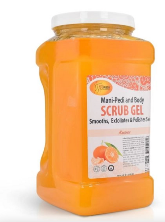 SpaRedi Mandarin Sugar Scrub, 1 Gal