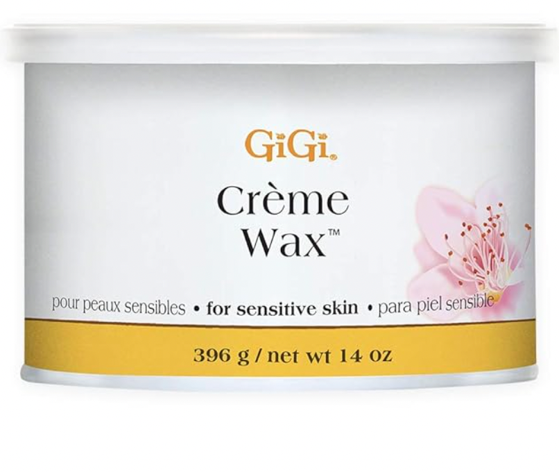 GiGi Creme Hair Removal Soft Wax, Gentle and Soothing Formula, Extra Sensitive Skin, 14 oz, 1-pc