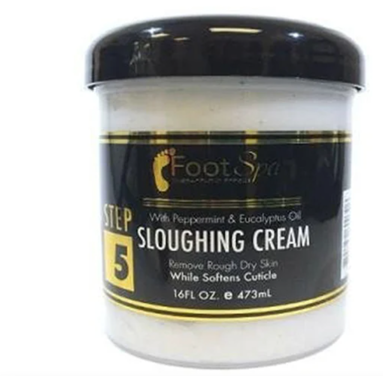 Foot Cream, Sloughing Lotion, Peppermint and Eucalyptus