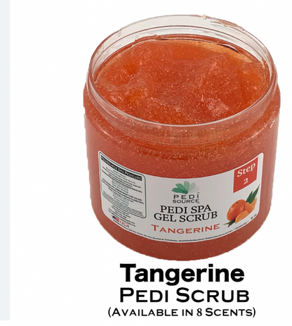 Pedi Scrub Gel | Mandarin Orange Gallon