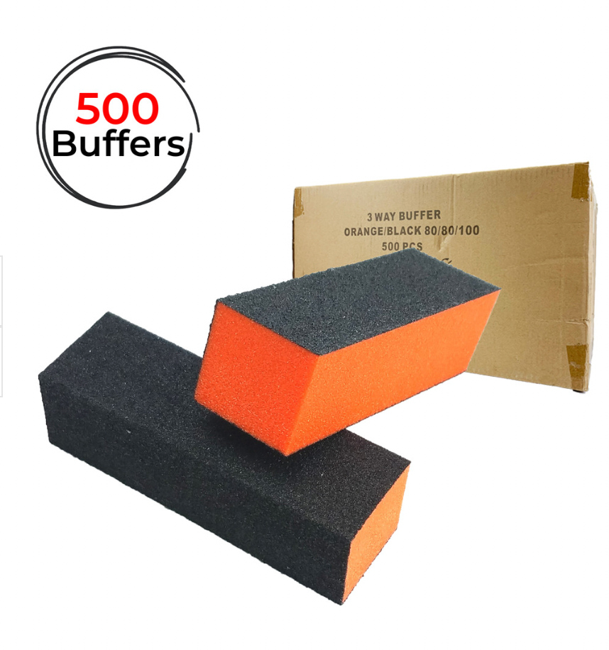 3-Way Buffer [Orange/Black] 80/80/100 - (500 Pcs./Case)