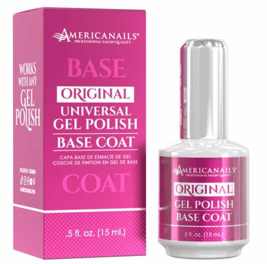 Capa base de esmalte en gel original Americanails de 0.5 oz