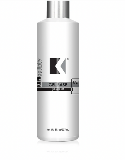 KUPA GelFinity - Gel Soak Off - Capa base y superior de acabado brillante (sin necesidad de limpieza) 0.5 onzas líquidas