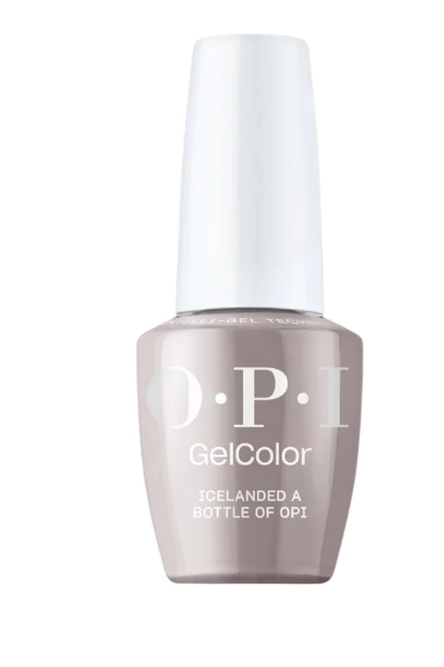 I53 Icelanded una botella de gel OPI
