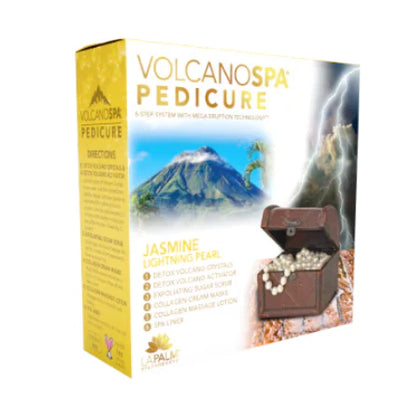 LA PALM VOLCANOSPA in a Box Pedicure Kit (5-6 Step)