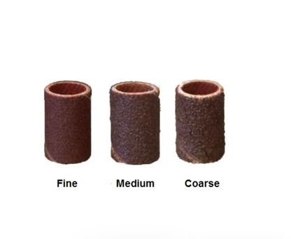 Milken Brown Sanding Band - Coarse 80/Medium 150/Fine 240 Grit 200ct