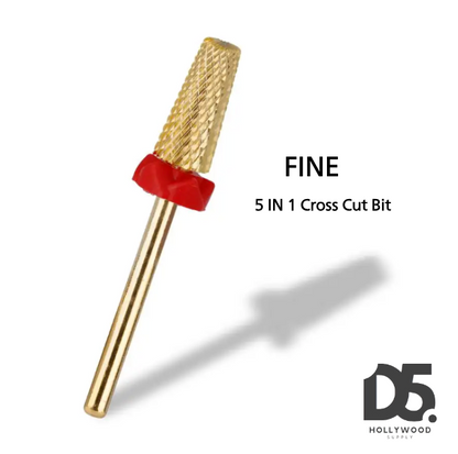 5 in 1 Cross Cut Bit - Fine/Medium