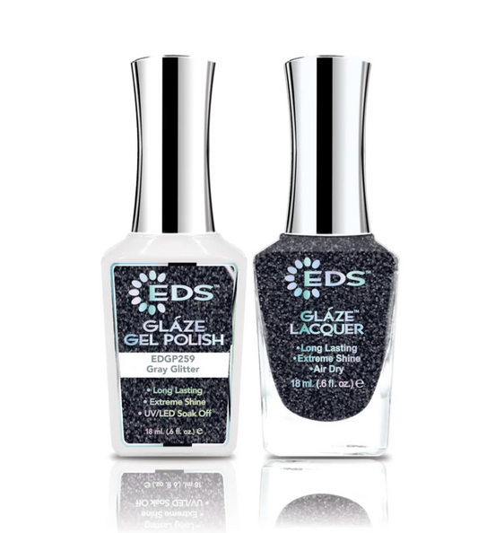 259 Gray Glitter