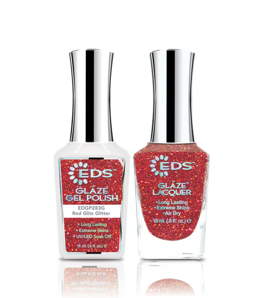 283 Red Glitz Glitter