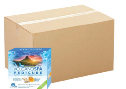 Volcano Spa: 6 Step Pedicure Kit - Honey Pearl