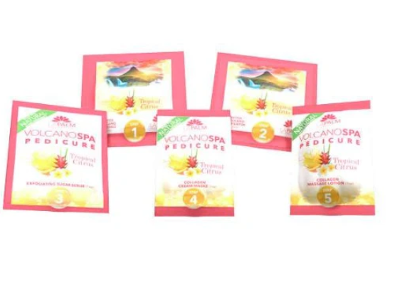 Volcano Spa: 6 Step Pedicure Kit - Tropical Citrus