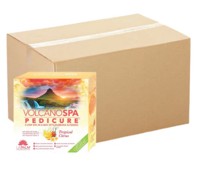 Volcano Spa: 6 Step Pedicure Kit - Tropical Citrus