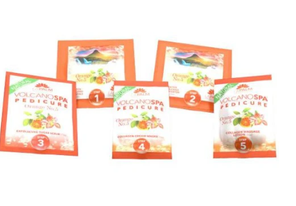 Volcano Spa: 6 Step Pedicure Kit - Orange No. 5