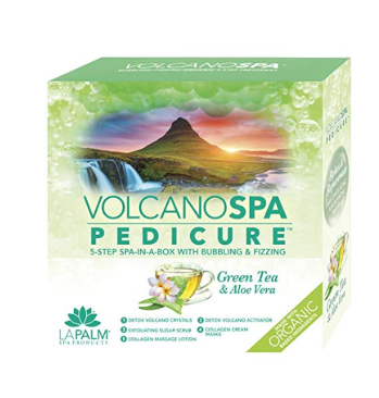 LA PALM VOLCANOSPA in a Box Pedicure Kit (5-6 Step)
