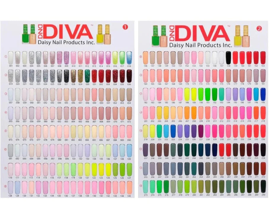 DIVA DND Color Book Sample (290 Colors)