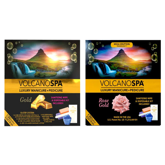 LA PALM VOLCANOSPA CBD+ Pedicure Kit (6 Steps)