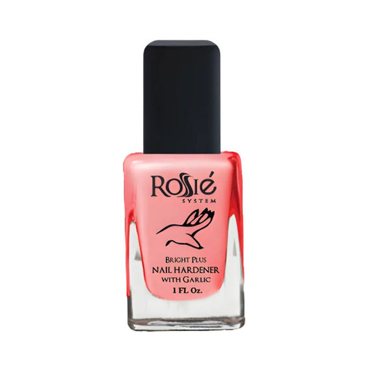 ROSSIE SYSTEM Nail Hardener Bright Plus With Garlic, 1oz