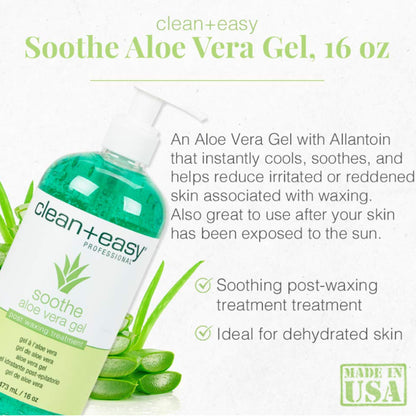 Clean + Easy Soothe Aloe Vera Gel, 16 oz