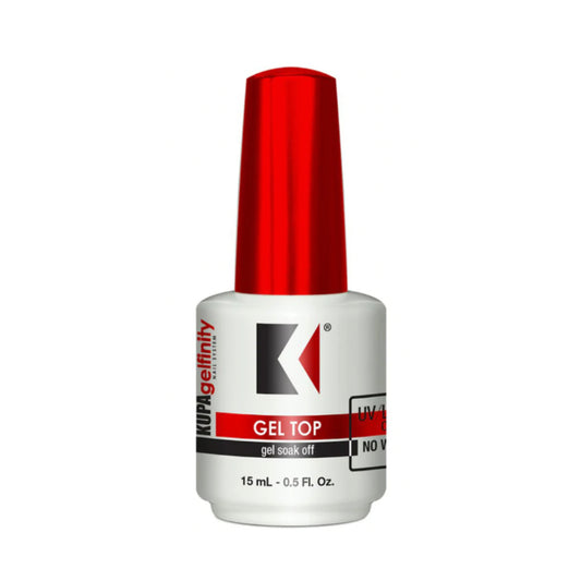 KUPA GelFinity - Top Coat Glossy Finish 0.5 Fl Oz