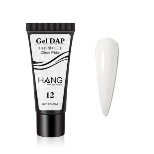 Hybrid Gel Dap 12 - Glitter White