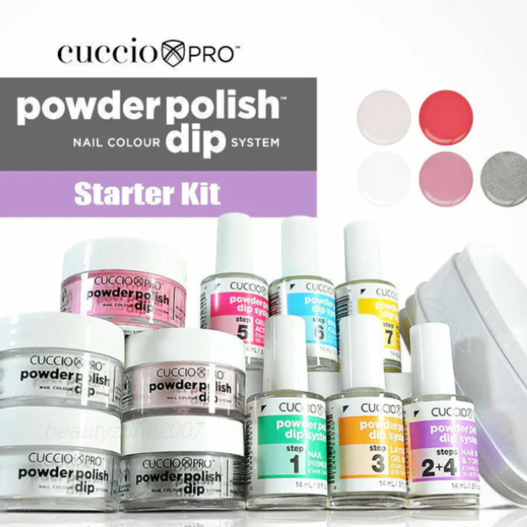 CuccioPro Starter Kit - Powder Polish Dip System