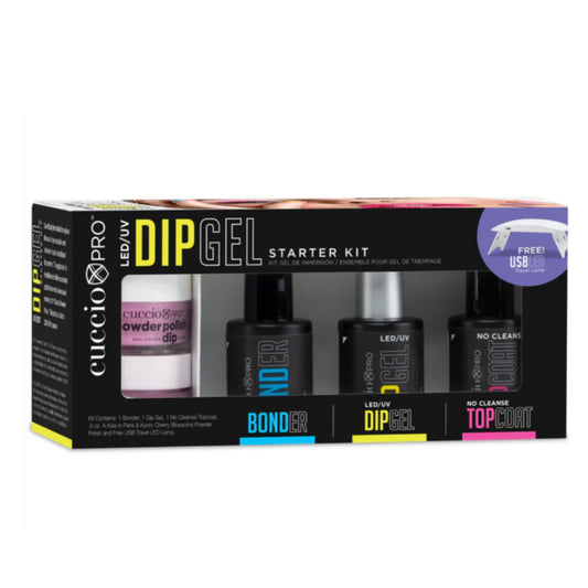 CuccioPro Starter Kit - LED/UV Dip Gel