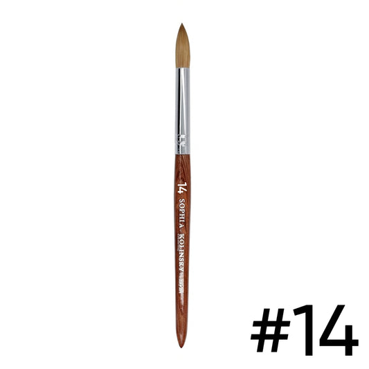 Sophia Kolinsky Professional Acrylic Brush – Size 14