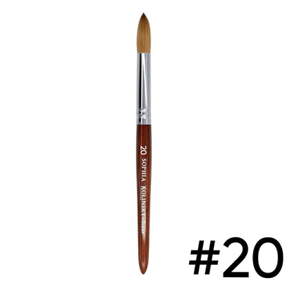 Sophia Kolinsky Professional Acrylic Brush – Size 20
