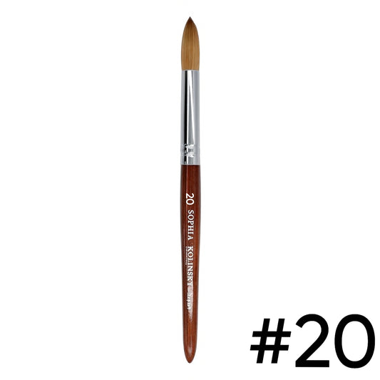 Sophia Kolinsky Professional Acrylic Brush – Size 20