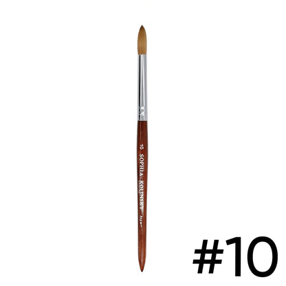 Sophia Kolinsky Professional Acrylic Brush – Size 10