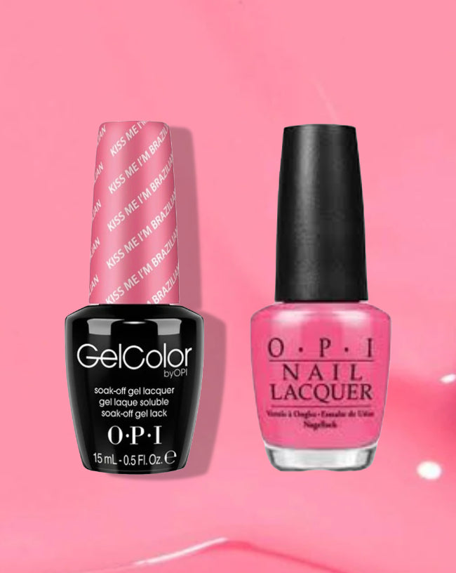 A68 OPI Gel - Kiss Me I'm Brazilian #GCA68