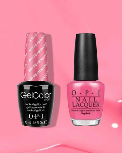 A68 OPI Gel - Kiss Me I'm Brazilian #GCA68