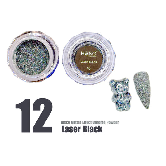 12 Laser Black