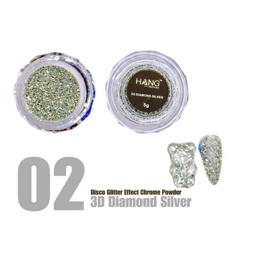 02 3D Diamond Silver