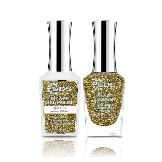 114 Yellow Glitter